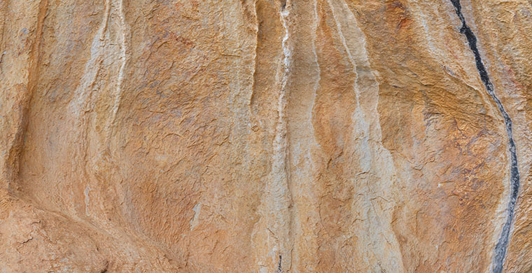 Friso superior, sector izquierdo, de Cova Centelles, color real.