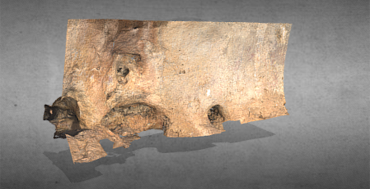 Panel 1, modelo 3D