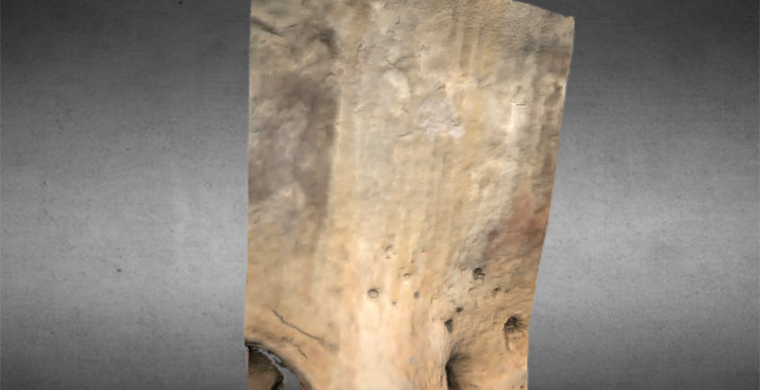 Panel 3 sector derecho - Modelo 3D