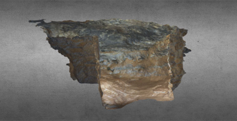 Modelo 3D abrigo V d'Ermites V