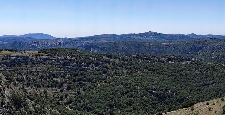 Paisaje desde el Cingle de Gassulla