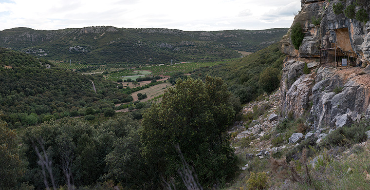 Panorama desde Les Dogues.